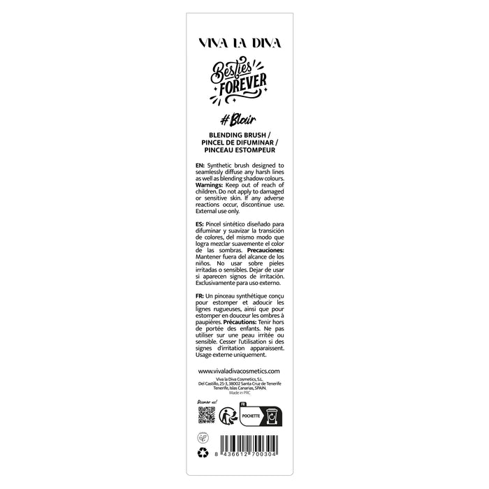 Pincel para sombras Besties Forever - Blair - Viva la Diva - 1