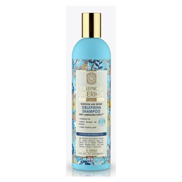 Champú para Cabello Débil y Dañado 400 Ml- Oblepikha - Natura Siberica - 1