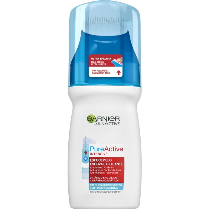 Cepillo Exfoliante Pure Active 150 ml - Garnier - 1