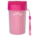 Limpiador de Patas para Perros y Gatos - Rosa (Talla M) - Bugalugs - 1
