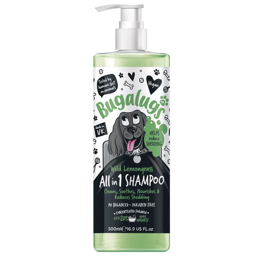 Champú Todo en 1 con Control de Caída - Wild Lemongrass - Bugalugs : 500ml - 1