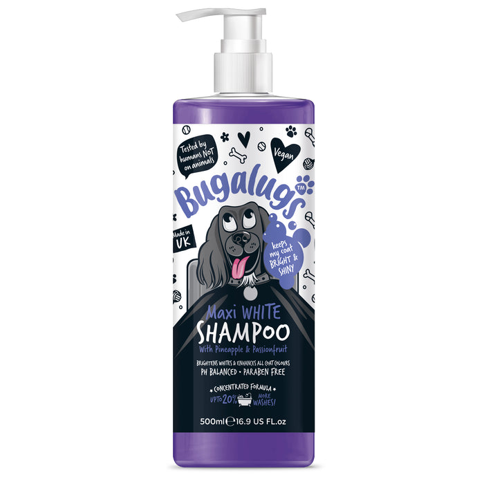 Champú Blanqueador para Perros Maxi White - Bugalugs - 1
