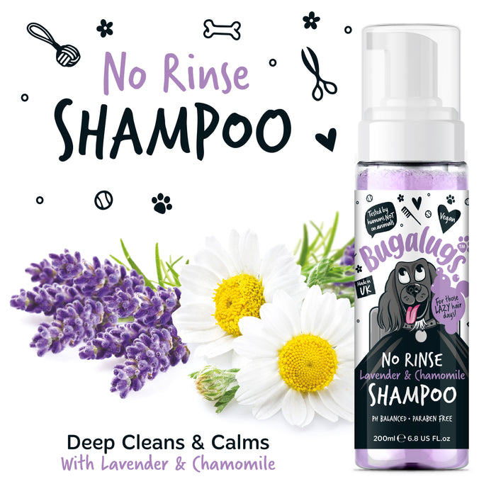 Champú en Espuma Sin Aclarado (No Rinse) para Perros  - Bugalugs : Lavanda &amp;amp; Camomila - 200ml - 2