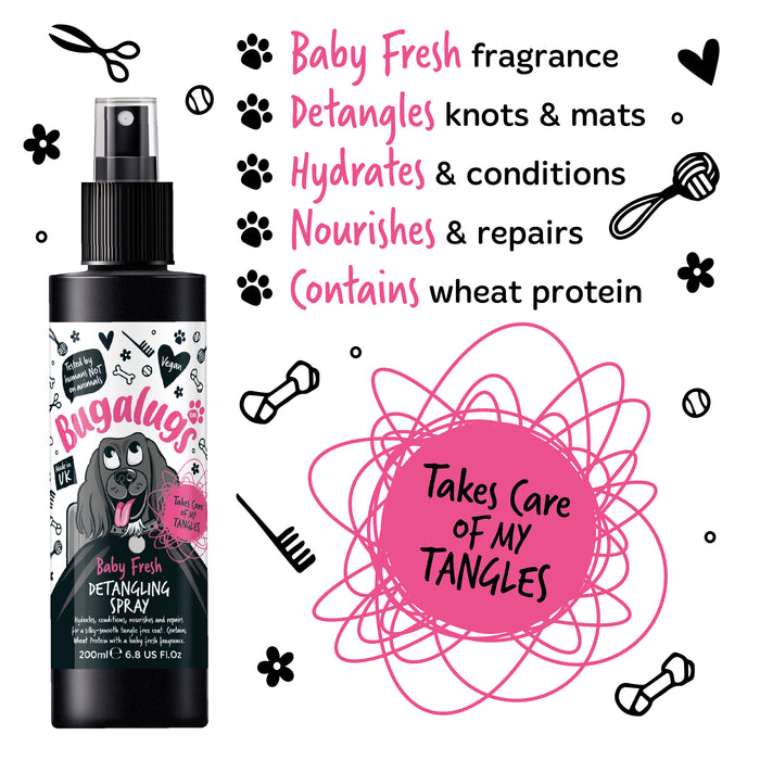 Spray Desenredante Baby Fresh- 200ml - Bugalugs - 2