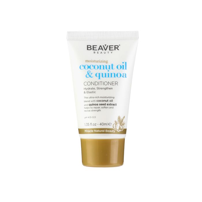 Acondicionador Hidratante Coconut Oil & Quinoa - Beaver : 40ML - 1
