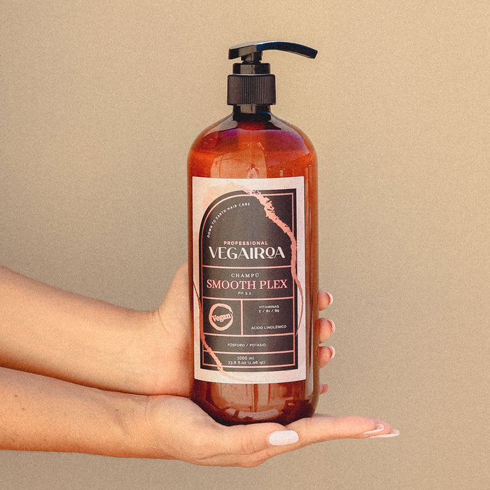 Champú Post Alisado Smooth Plex - Vegairoa : 1000ml - 2