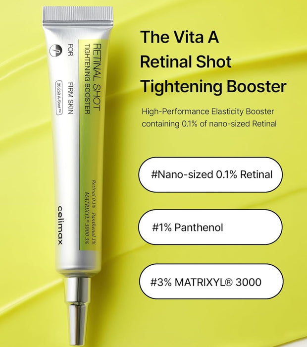 Serum Concentrado THE-A Retinol Shot Tightening Booster 15ml - Celimax - 3