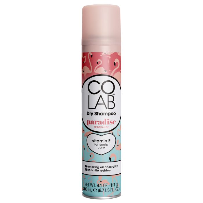 Champú Revitalizante y Refrescante en Seco en Spray - Paradise 200 ml - Colab - 1