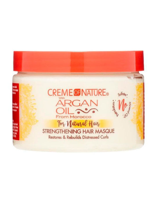 Mascarilla Fortalecedora e Hidratante - Aceite de Argán 326gr - Creme of Nature - 1