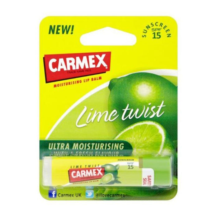 Bálsamo Labial Hidratante Click Stick SPF15 - Carmex : Lima - 1