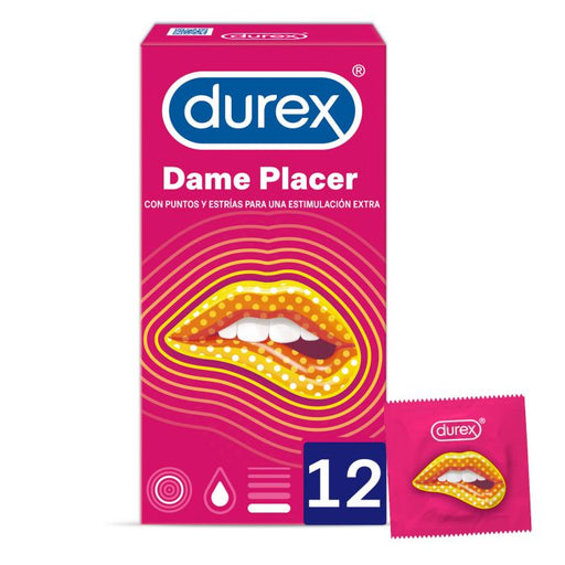 Condones Dame Placer 12 Uds - Durex - 1