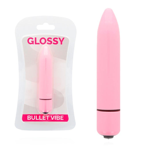 Thin Vibrador Rosa Intenso - Glossy - 1