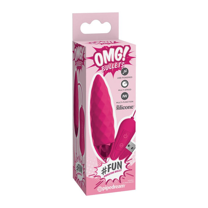 Bala Vibradora Rosa Luxe - Omg - 1