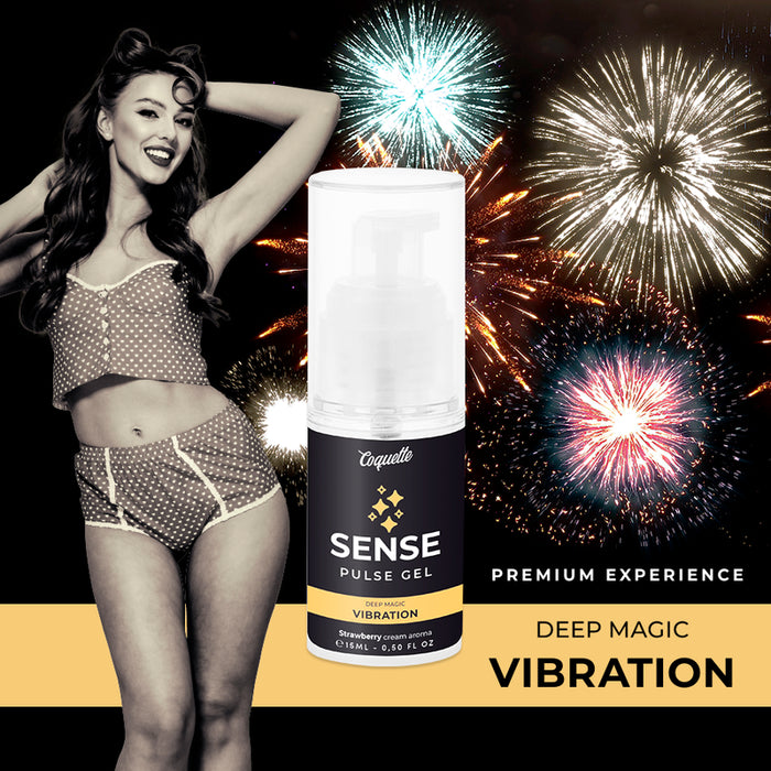 Pulse Gel Fresa Vibración Magica Premium 15ml - Coquette - 3