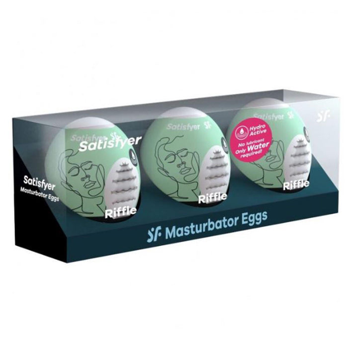 3 Huevos Masturbadores - Riffle - Satisfyer - 1