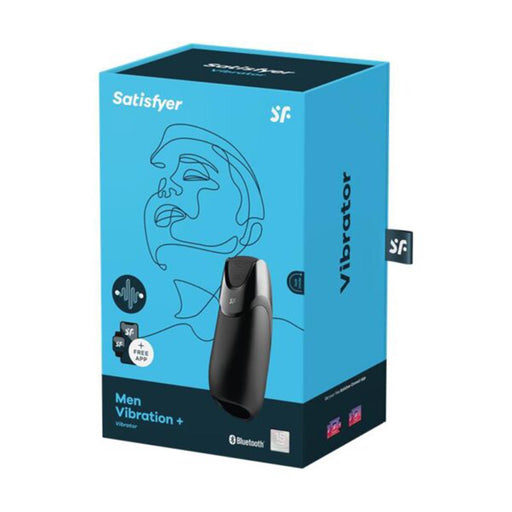Vibrador Masculino Men+ Negro - Satisfyer - 1
