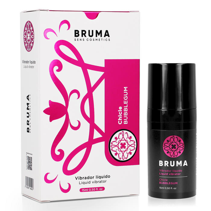Gel Vibrador Líquido sabor Chicle 15ml - Bruma - 1