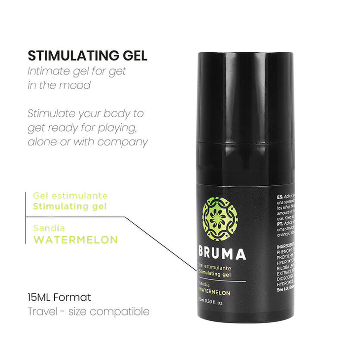 Gel Intensificacor de Orgasmos sabor Sandía 15ml - Bruma - 5
