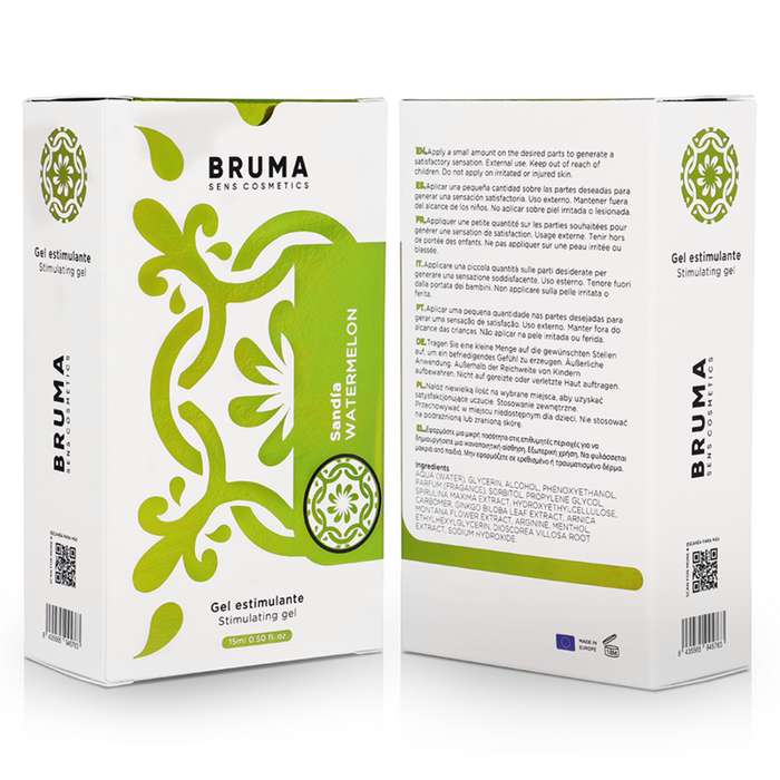 Gel Intensificacor de Orgasmos sabor Sandía 15ml - Bruma - 2