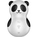 Pocket Panda Estimulador y Vibrador - Blanco y Negro - Satisfyer - 3
