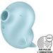 Sassy Seal Estimulador y Vibrador Azul - Satisfyer - 3