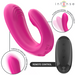 Janet Estimulador & Vibrador Dual en Forma de U con Control Remoto – Rosa - Intense - 3