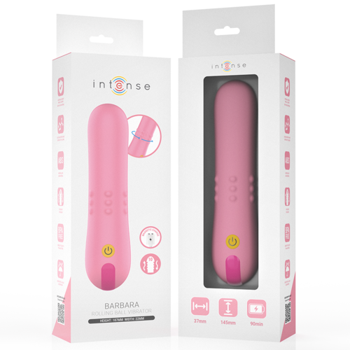Barbara Vibrador con Perlas Giratorias - Intense - 3