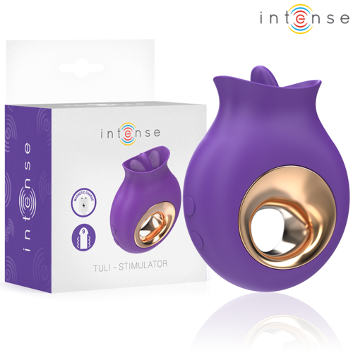 Tuli Estimulador de Clítoris 9 Vibraciones & 9 Oscilaciones – Morado - Intense - 1