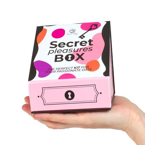 Caja de Placeres para Parejas con Dados, Bala Vibradora y Plumero - Secret Pleasures Box - Secret Play - 3