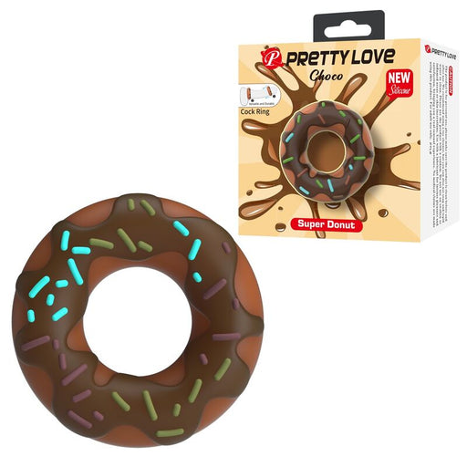 Anillo para Pene Super Donut Marrón - Flirtation - 1