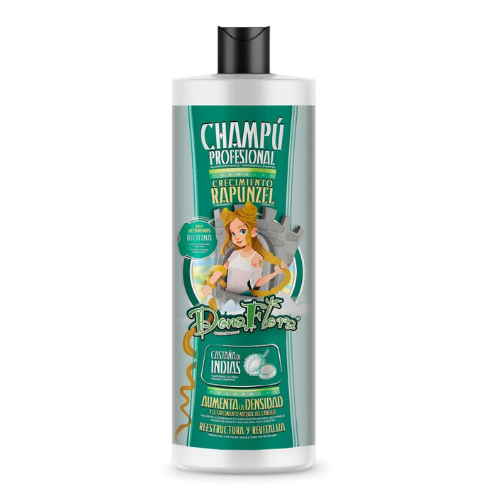 Pack Rapunzel: Champú 1000ml + Mascarilla 1000ml + Tónico 70ml - Dona Flora - 5