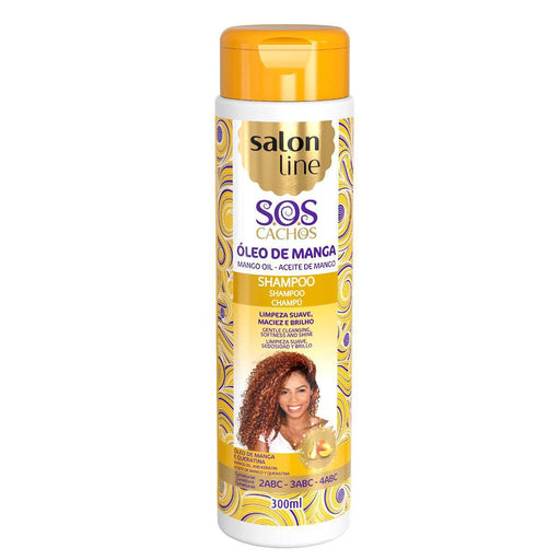 Champú Aceite de Mango – 300 ml – Salon Line | Nutrición y Reparación para Cabellos Secos - Salon Line - 1
