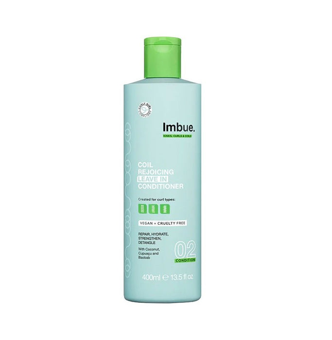Leave-In Acondicionador Coil Rejoicing – 400 ml – Imbue | Hidratación y Definición para Rizos Tipo 3 y 4 - Imbue - 1