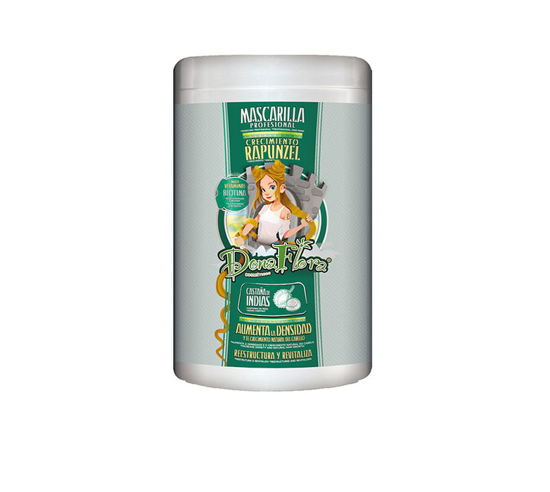 Mascarilla de Crecimiento Rapunzel 1000ml - Dona Flora - 1