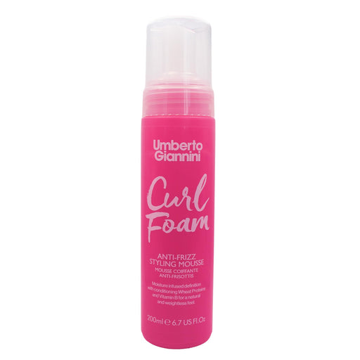 Curl Foam Anti-frizz Styling Mousse 200ml - Umberto Giannini - 1