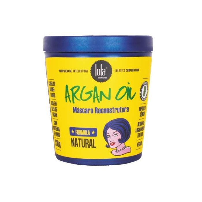 Mascarilla Reconstructora Aceite de Argán 230 G - Lola Cosmetics - 1