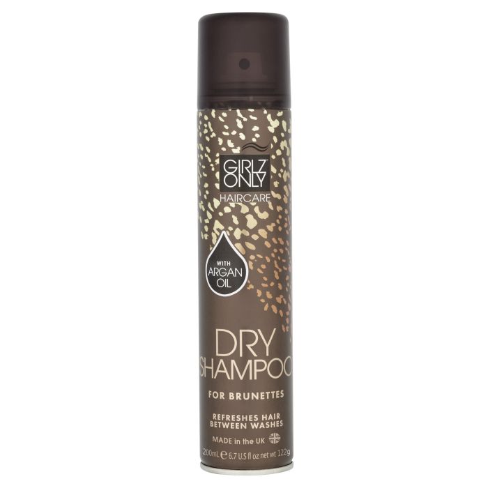 Champú en Seco para Cabello Castaño con Aceite de Argán 200ml - Girlz Only - 1