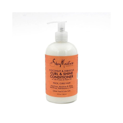 Acondicionador Curl & Shine  Coconut & Hibiscus 384ml - Shea Moisture - 1