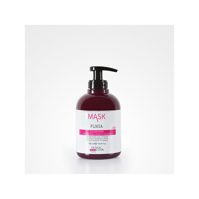 Mascarilla de Color Fuchsia 300ml - Design Look - 1