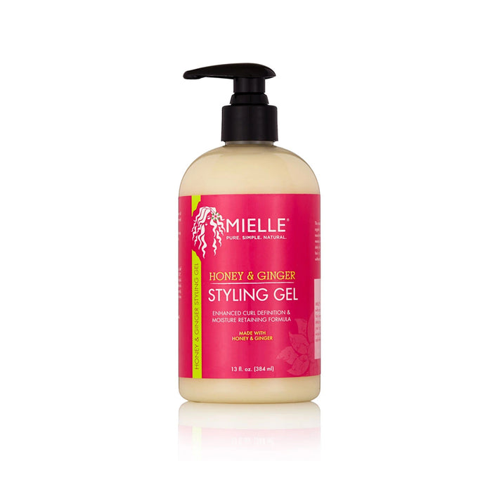 Gel de Peinado Antifrizz - Honey & Ginger 384 ml - Mielle - 1