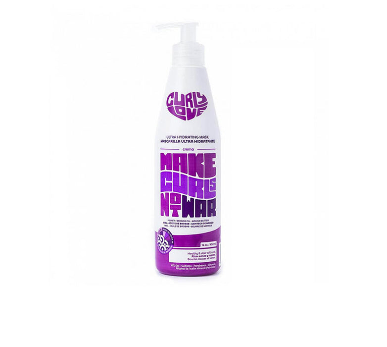 Mascarilla Ultra Hidratante - Miel, Aceite de Baobab y Manteca de Mango - Curly Love : 450ml - 1
