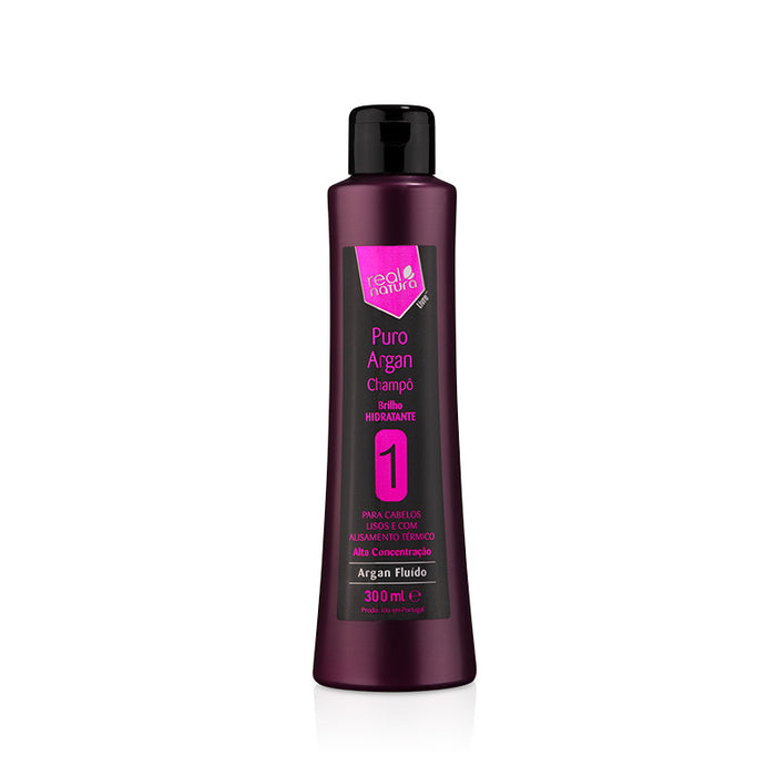 Champú sin Sal con Argán 300ml - Real Natura - 1