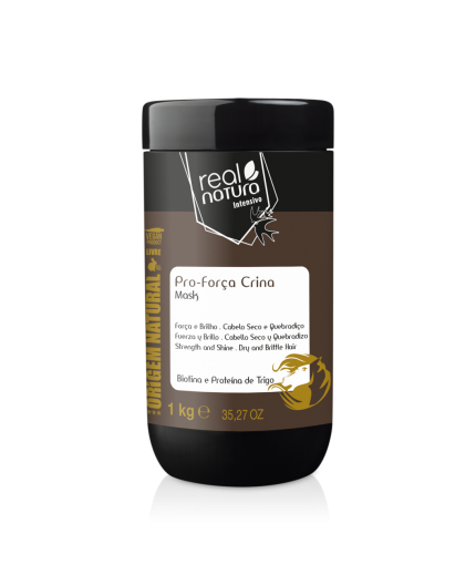 Mascarilla Capilar Sin Sal Pro-Força Crina 1kg - Real Natura - 1