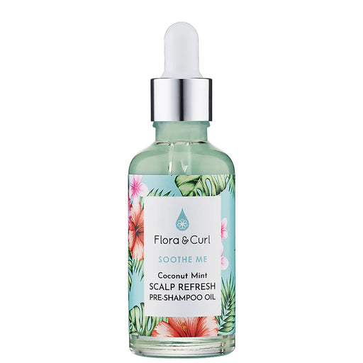 Soothe Me Coconut Mint Scalp Refresh Pre-shampoo Oil 50ml - Flora Curl - 1
