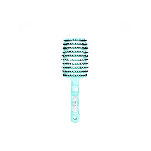 Cepillo Esqueleto de Pelo Jabalí y Nylon Total Brush Verde Mint - Bifull - 1