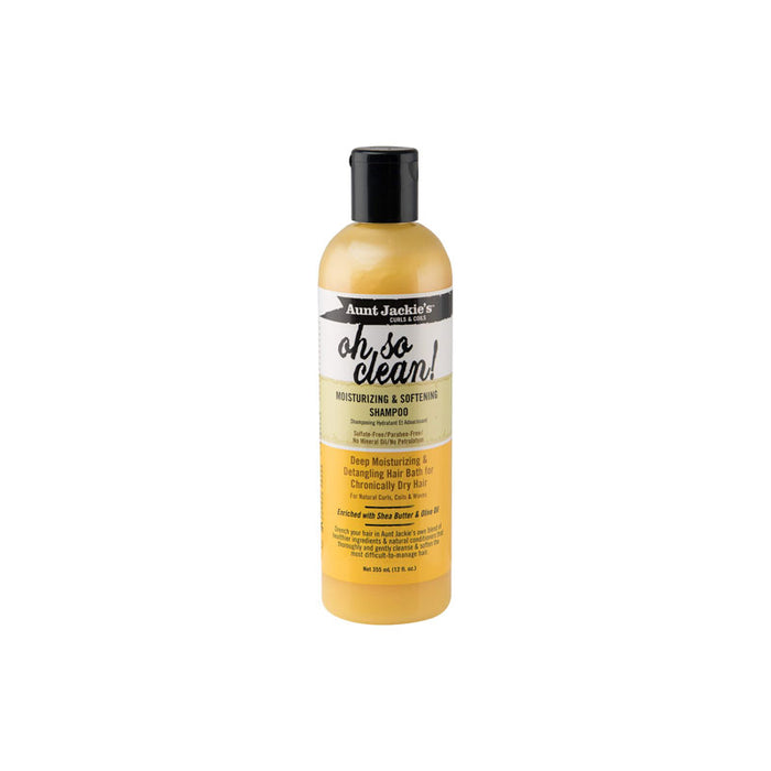 Champú Aceite de Coco - Oh so Clean! Moisturizing & Softening 355 ml - Aunt Jackie's - 1