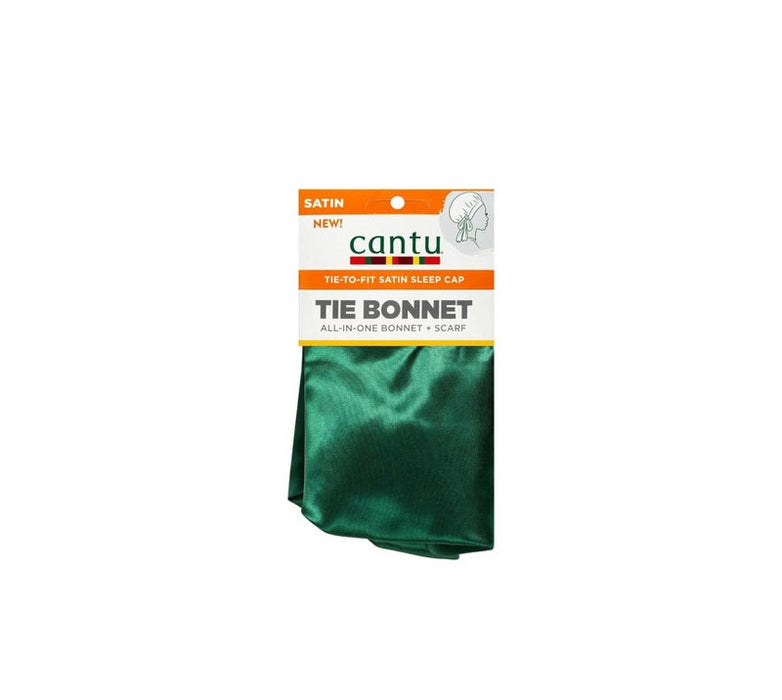 Gorro para Dormir Verde - Tie Bonnet - Cantu - 1