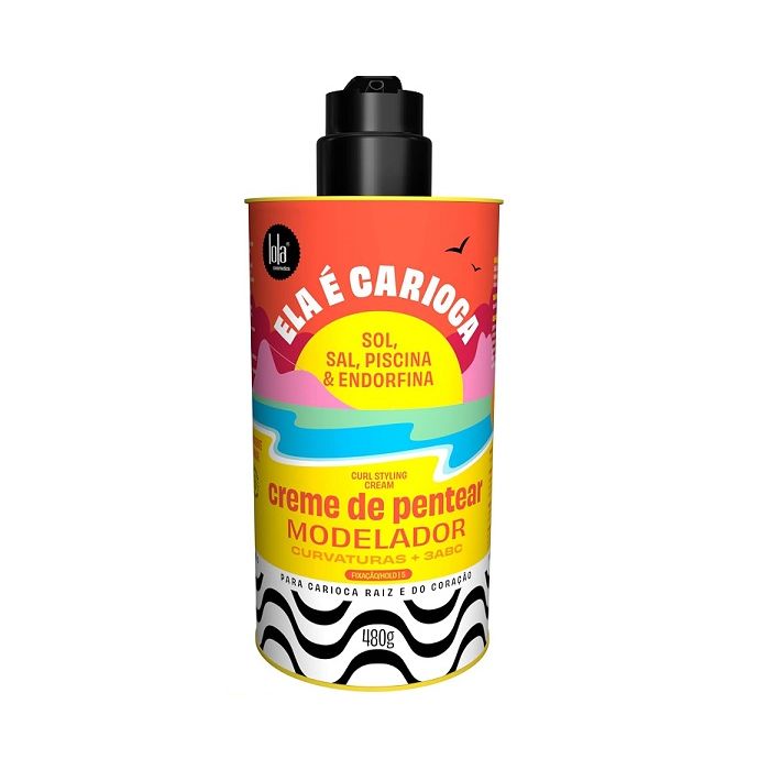 Crema de Peinado para Rizos Ela é Carioca 480gr - Lola Cosmetics - 1