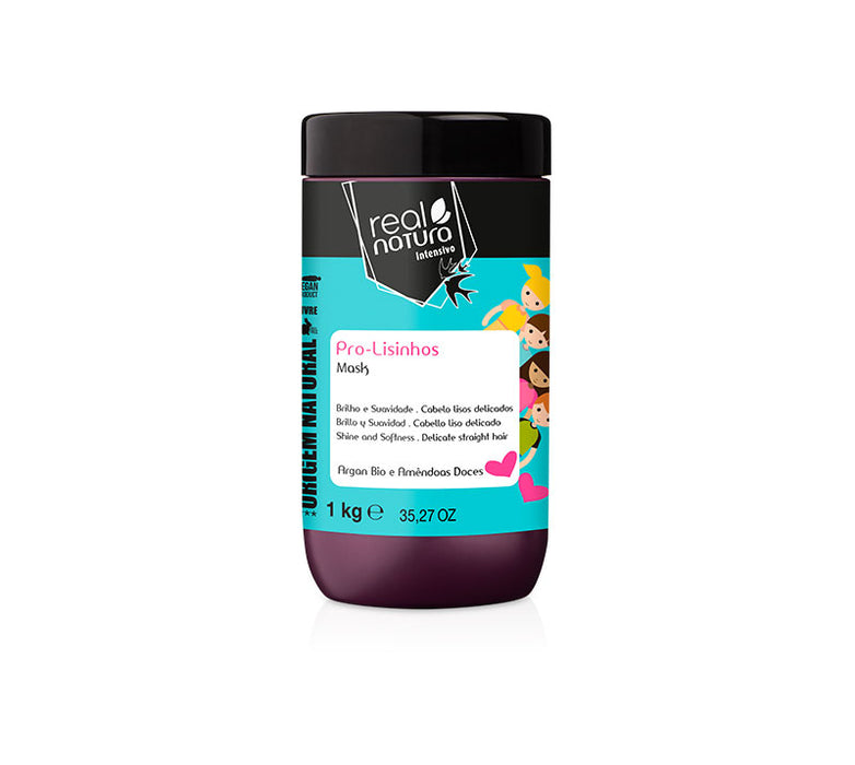 Mascarilla sin Sal Pro-lisinhos Anti-frizz 1kg - Real Natura - 1