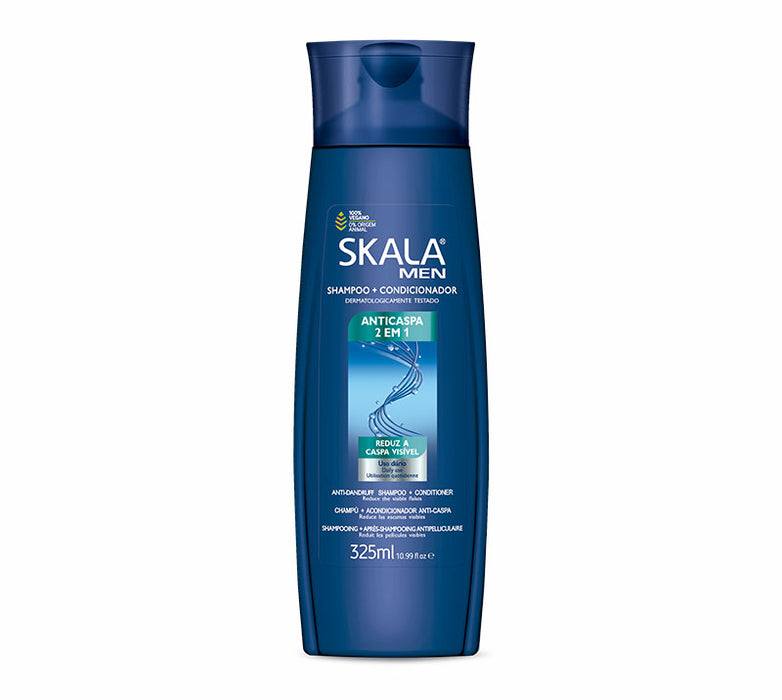 Champú + Acondicionador Anticaspa - Men 325ml - Skala - 1